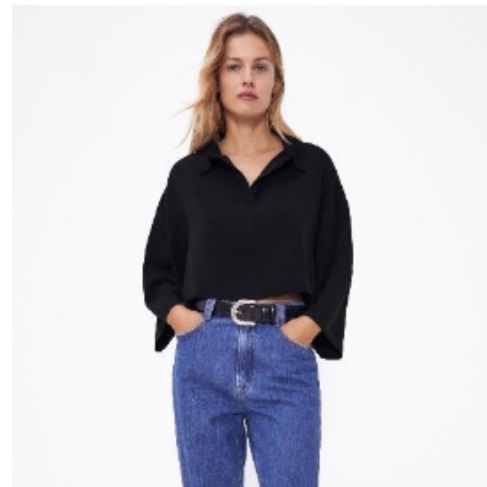 Zara Cropped Top NWOT